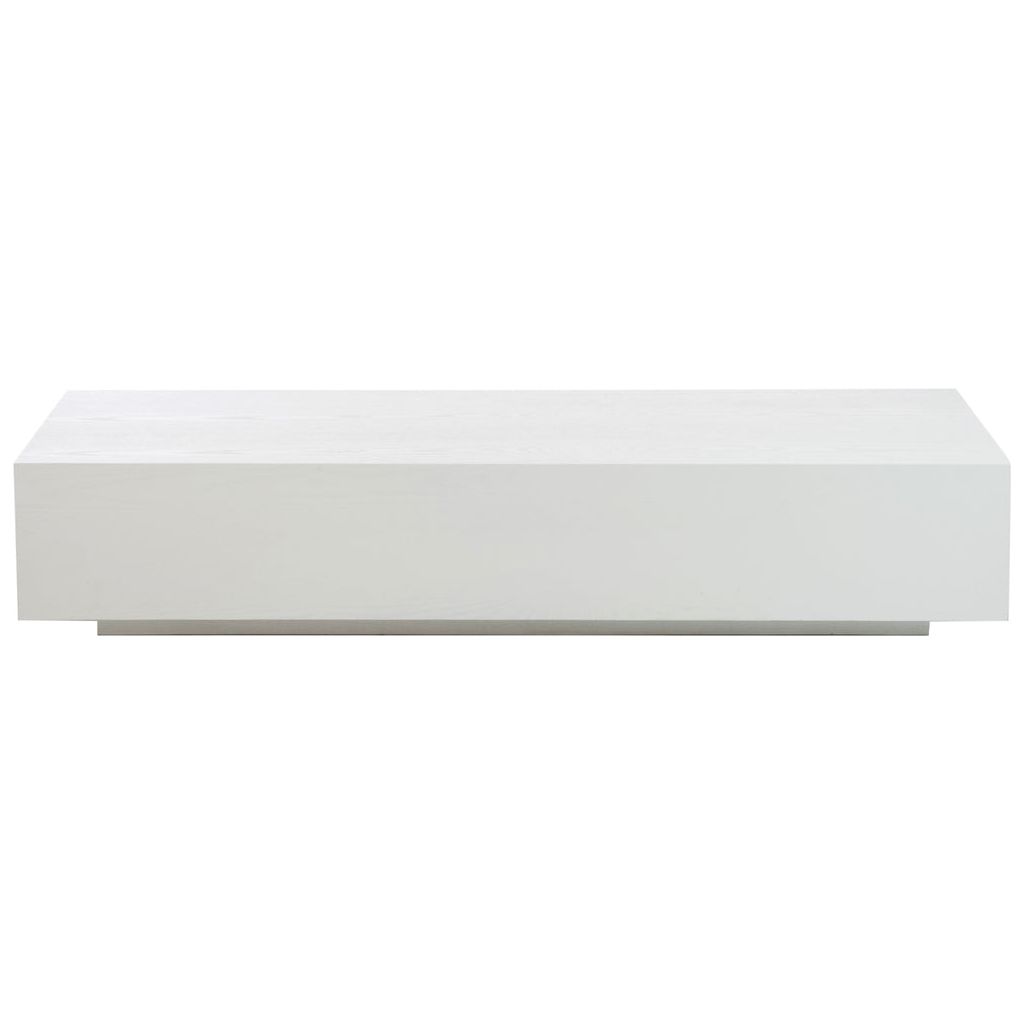 Table Basse Bois Blanc Rectangulaire - Designix