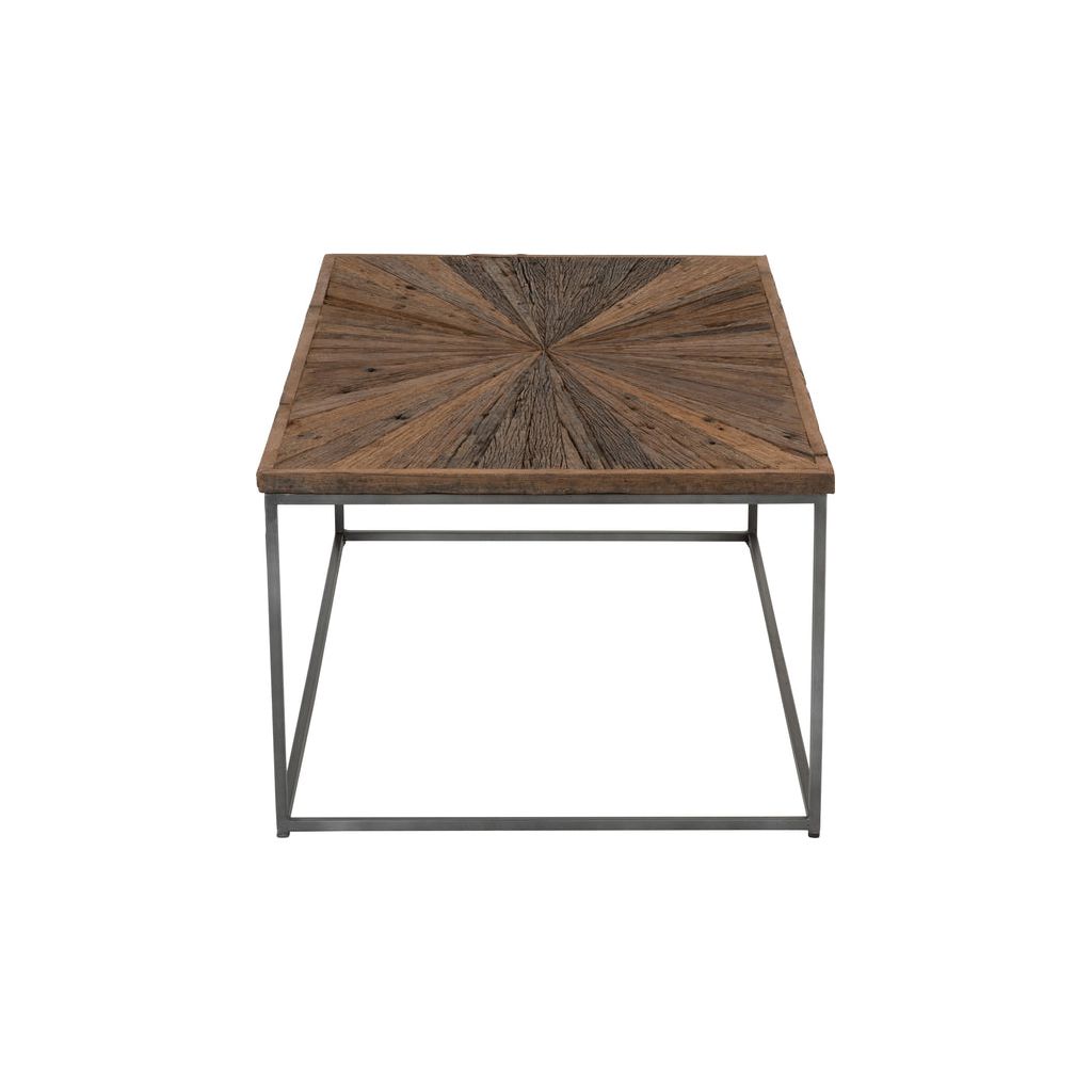 Table Basse Bois Fer Naturel - Designix