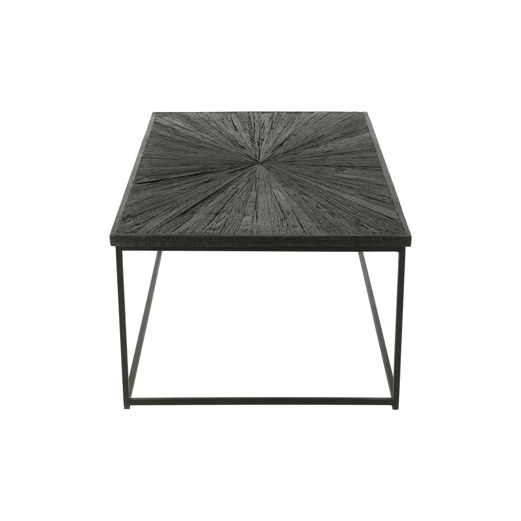 Table Basse Bois Fer Noir - Designix