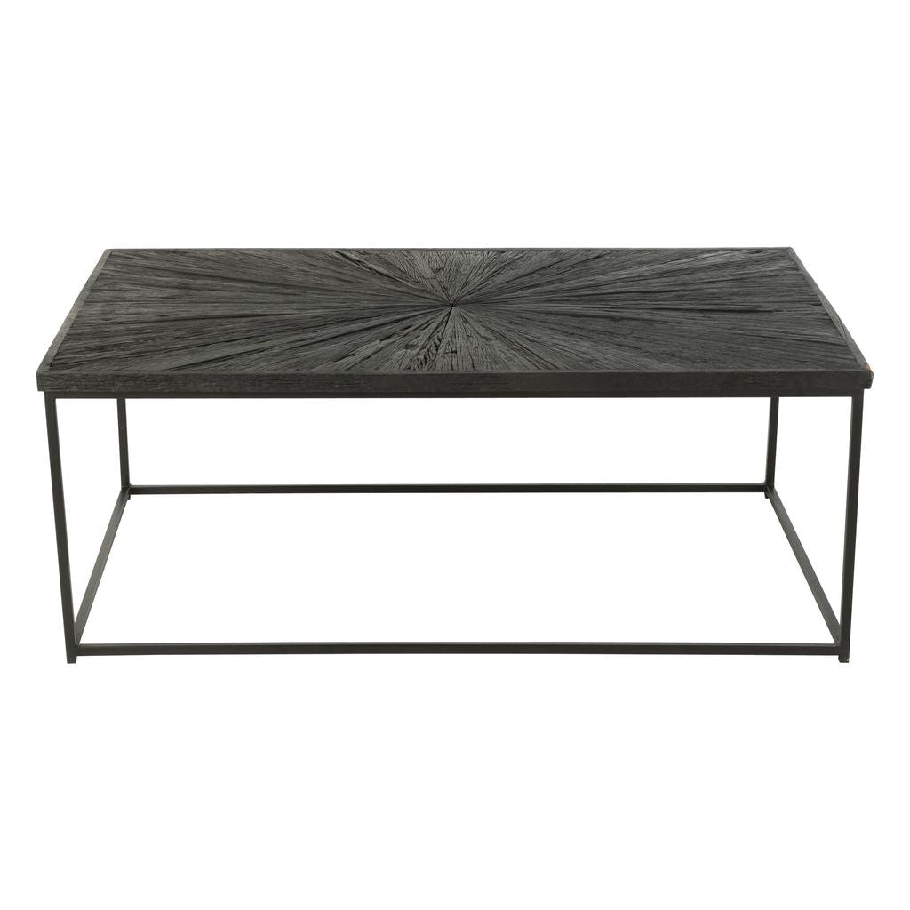 Table Basse Bois Fer Noir - Designix