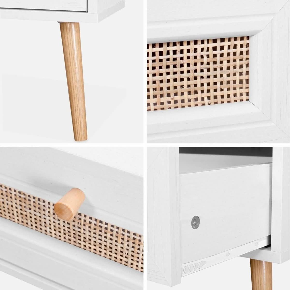 Table Basse Cannage Bohème | Kite - Designix Table Basse