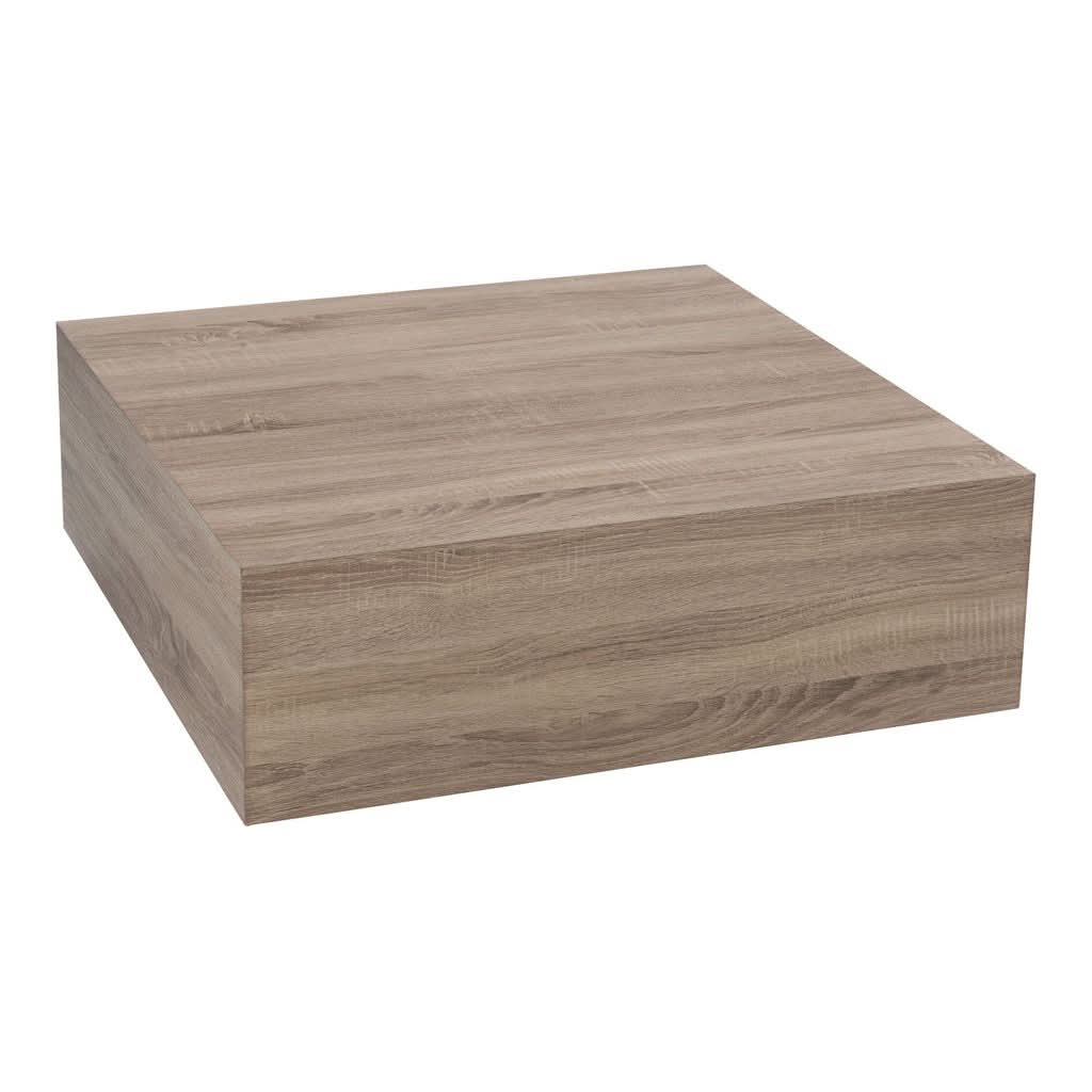 Table Basse Carrée Bois Naturel - Designix