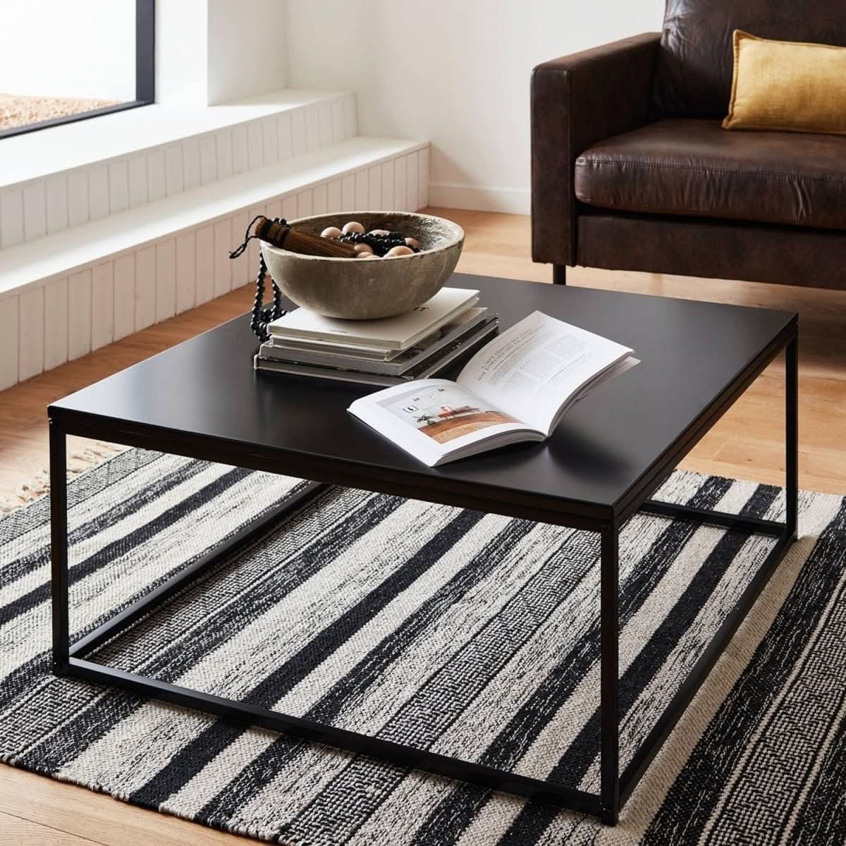 Table Basse Métal Noir | Lysine - Designix Table Basse