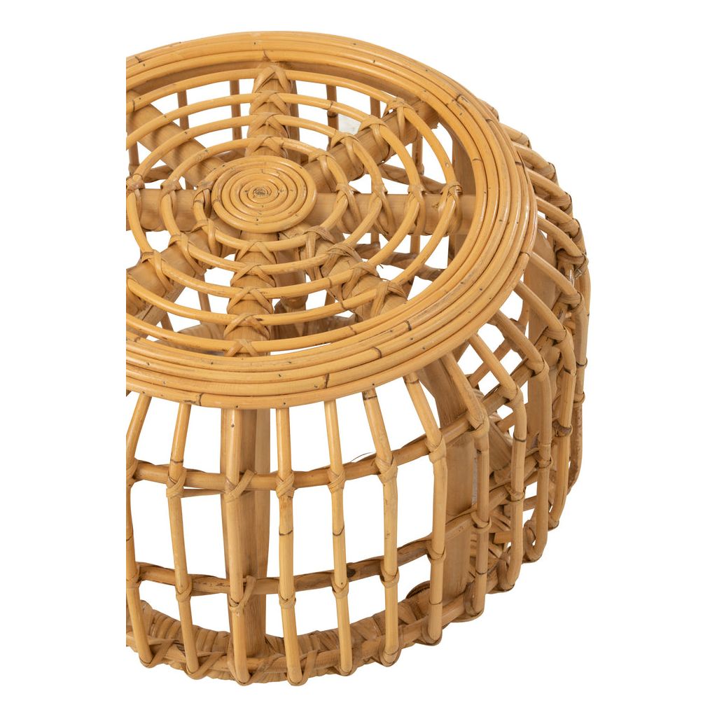 Table Basse Rotin Naturel Harry - Designix