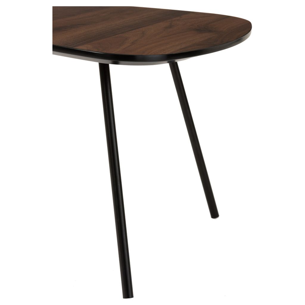Table Basse Triangle Arrondi Bois - Designix