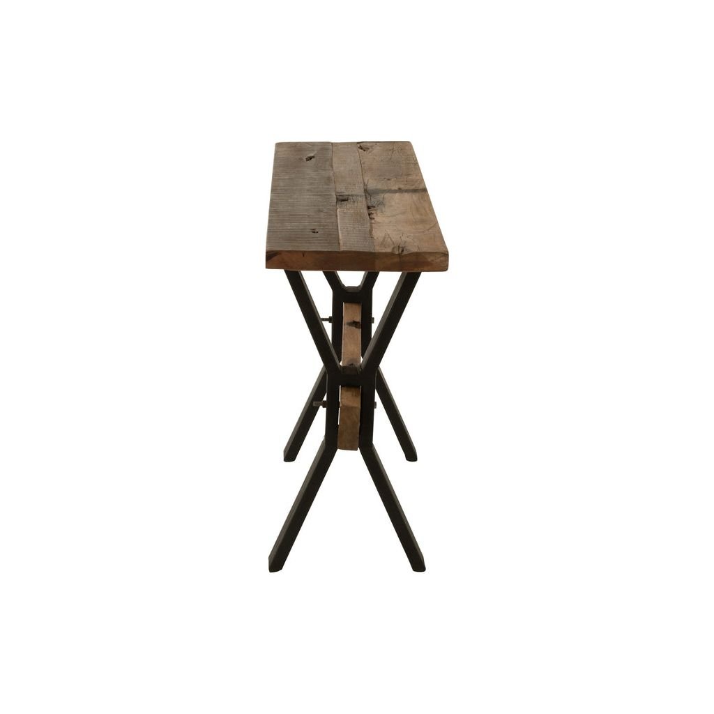 Table Console Vintage En Bois - Designix