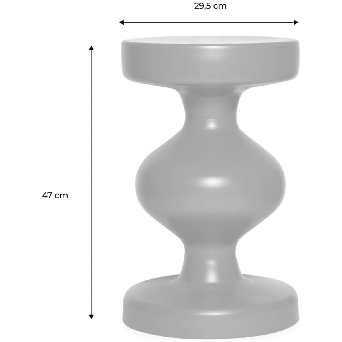 Table d'Appoint Métal Rose | Bora - Designix Table Basse
