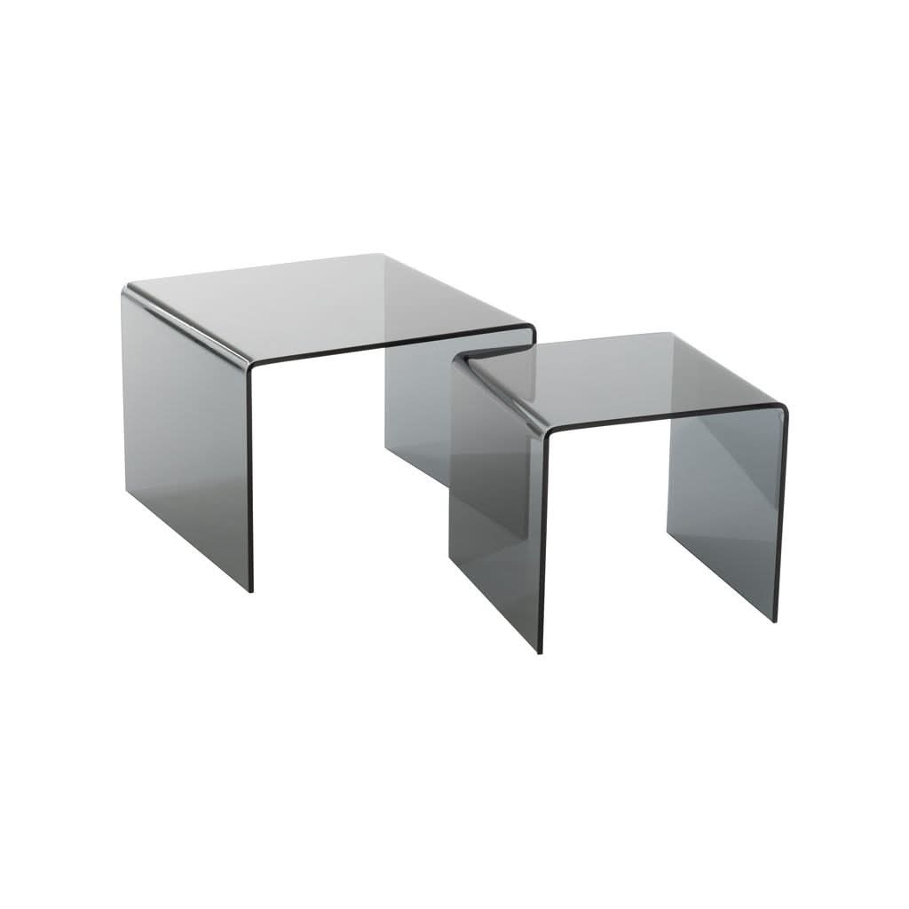 Table d'appoint Verre Noir - Designix
