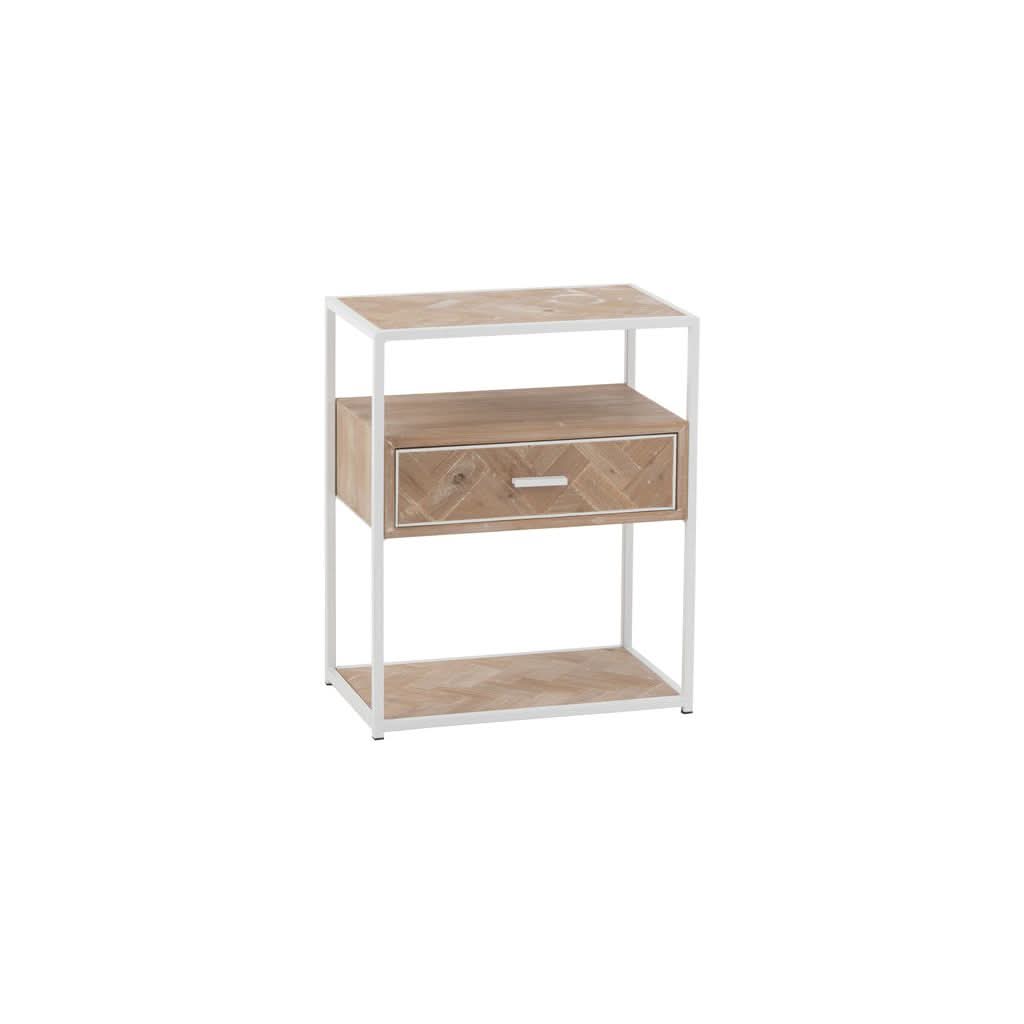 Table D'Appoint Zigzag Avec Tiroir - Designix