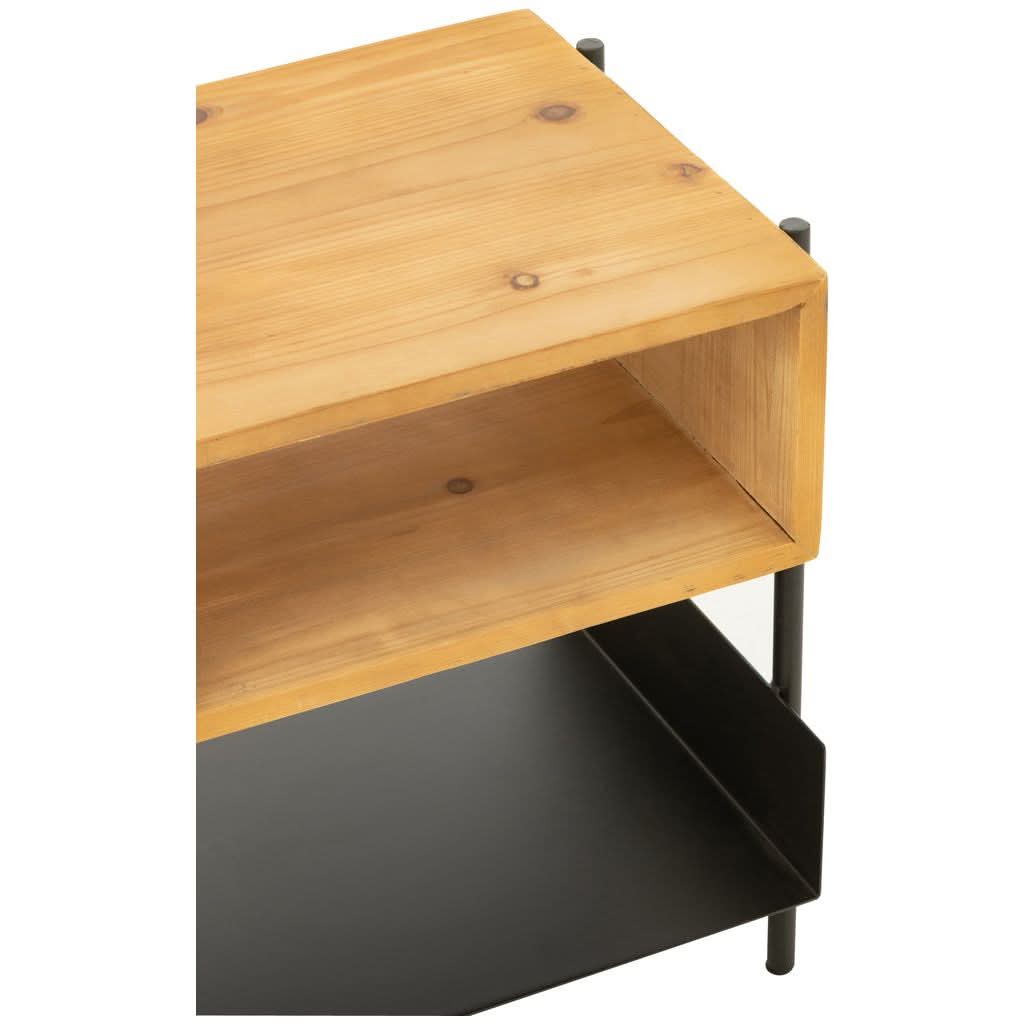 Table de Chevet Bois Naturel - Designix