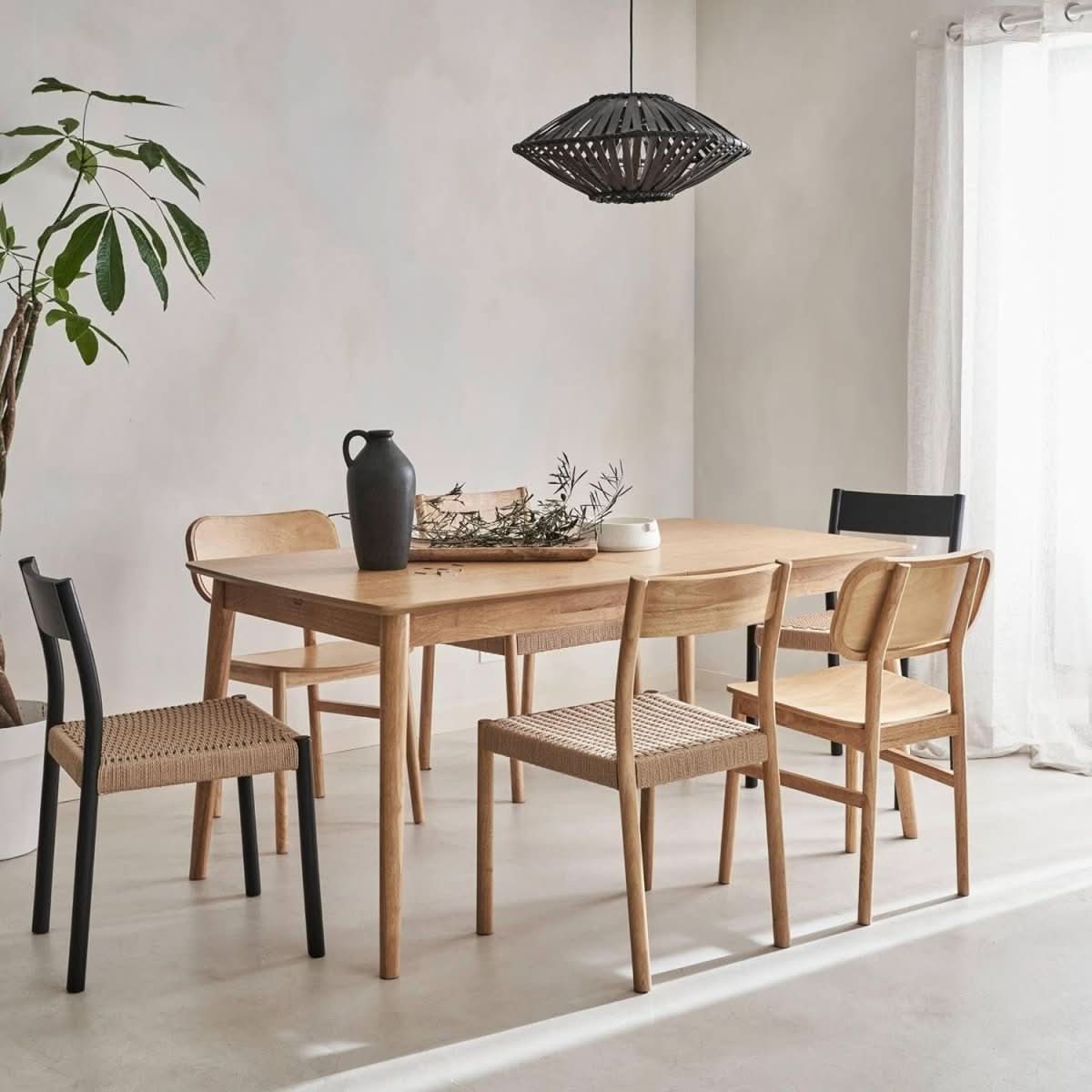 Table Extensible Bois Chêne | Nectar - Designix Table à Manger