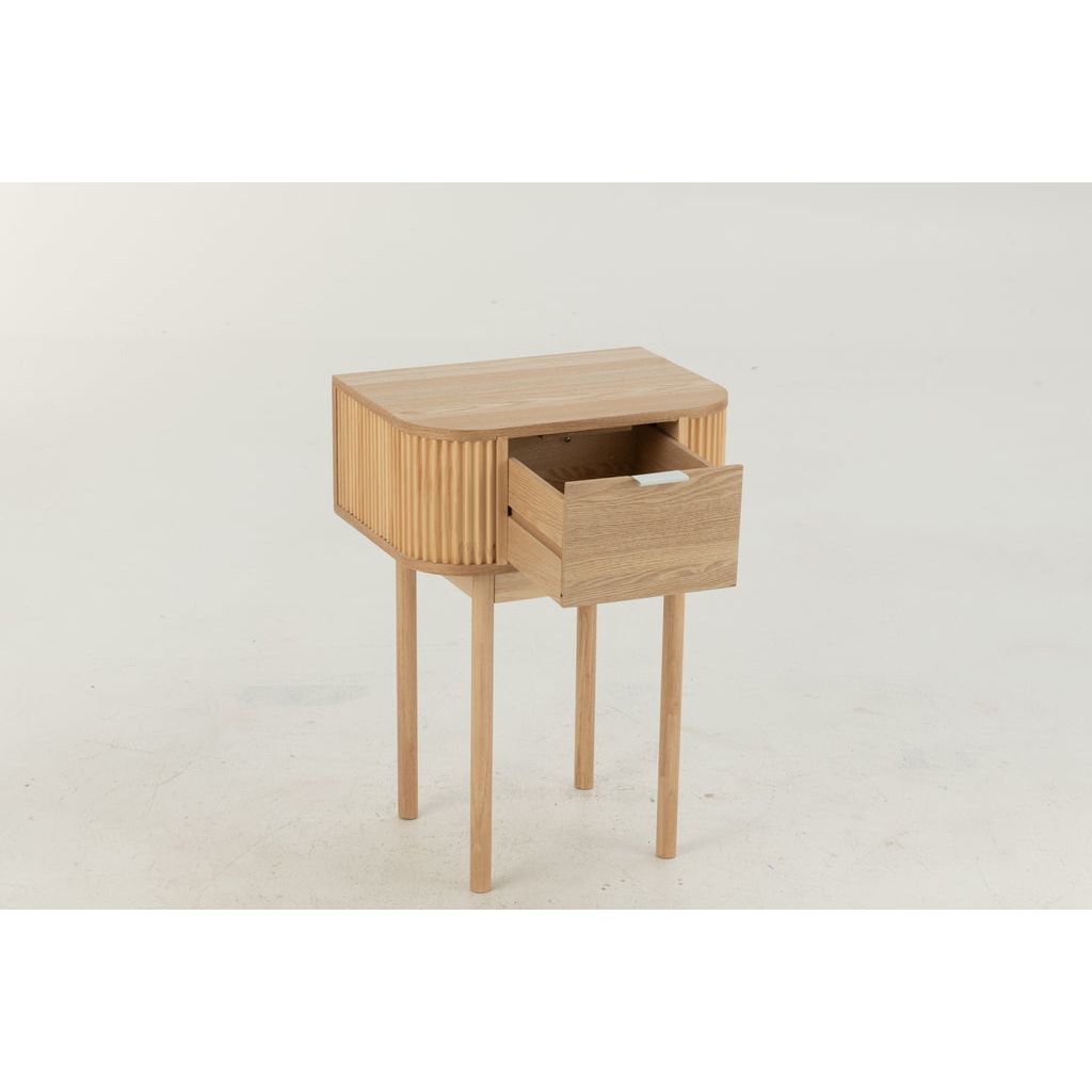 Table Nuit Bois Arrondi - Designix