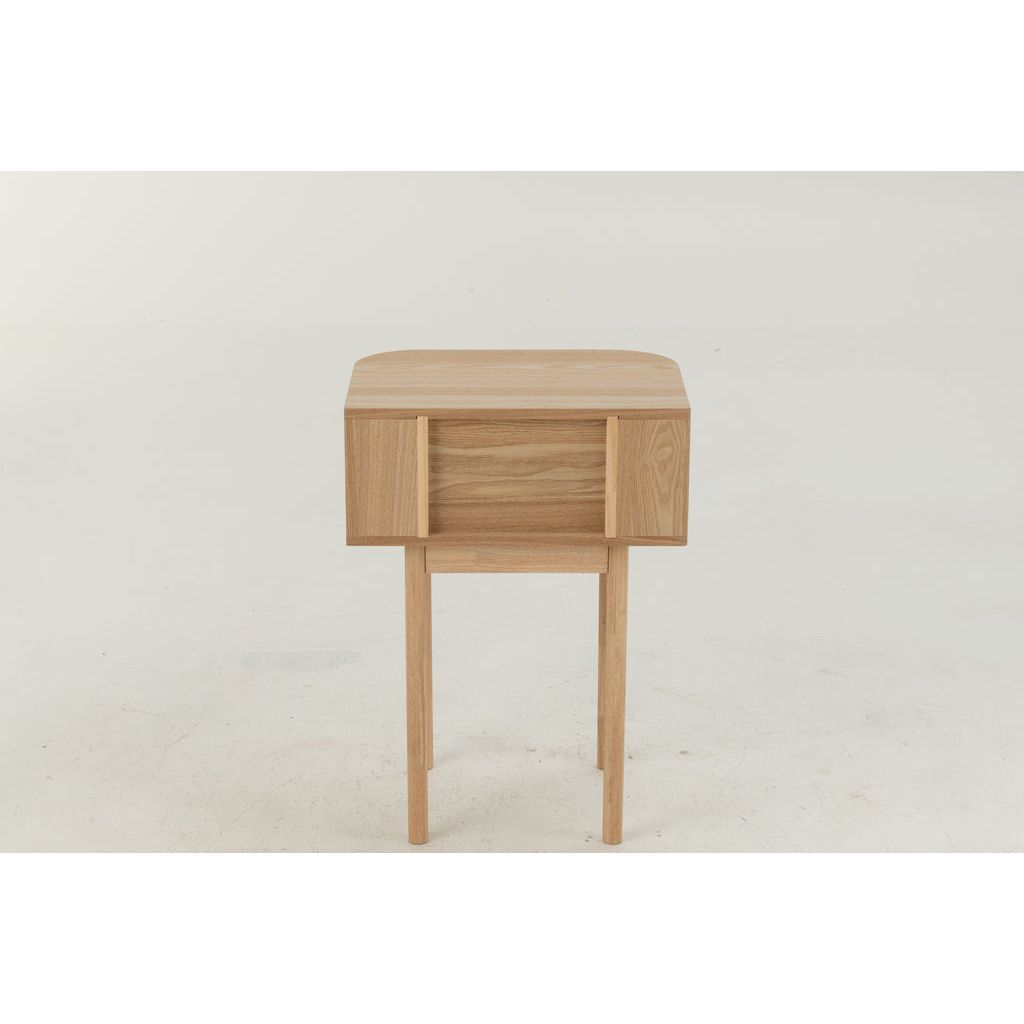 Table Nuit Bois Arrondi - Designix