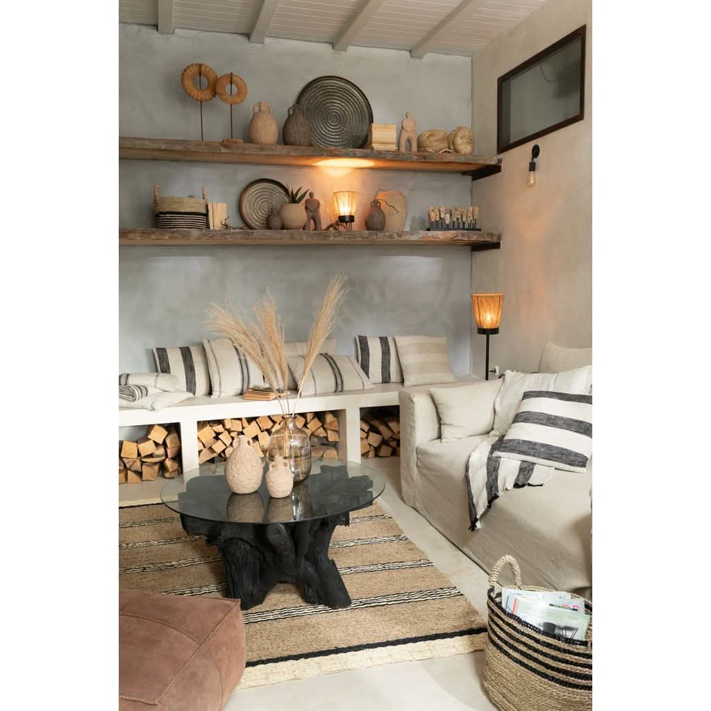 Table Racines Bois Teck Naturelle - Designix