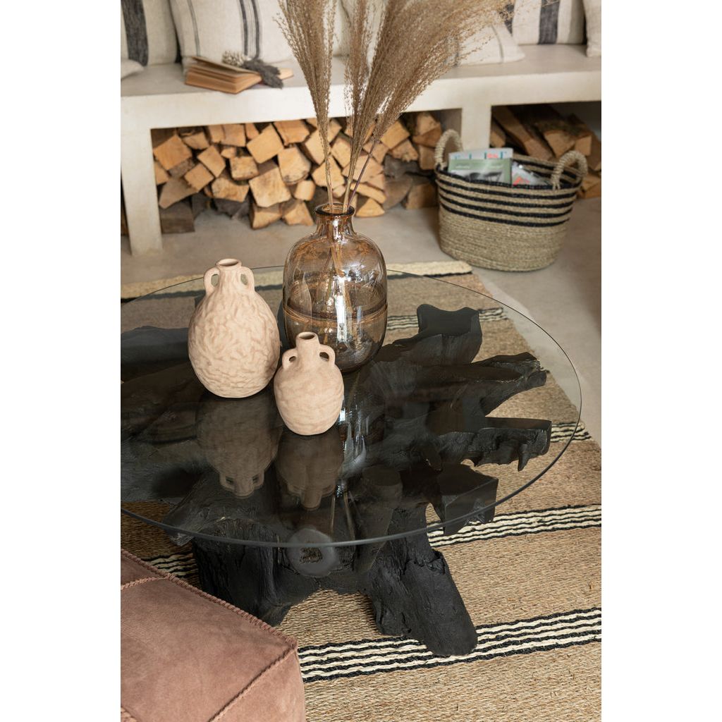 Table Racines Bois Teck Naturelle - Designix
