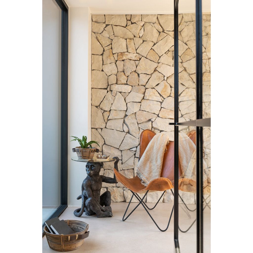 Table Singe en Verre Marron Foncé - Designix
