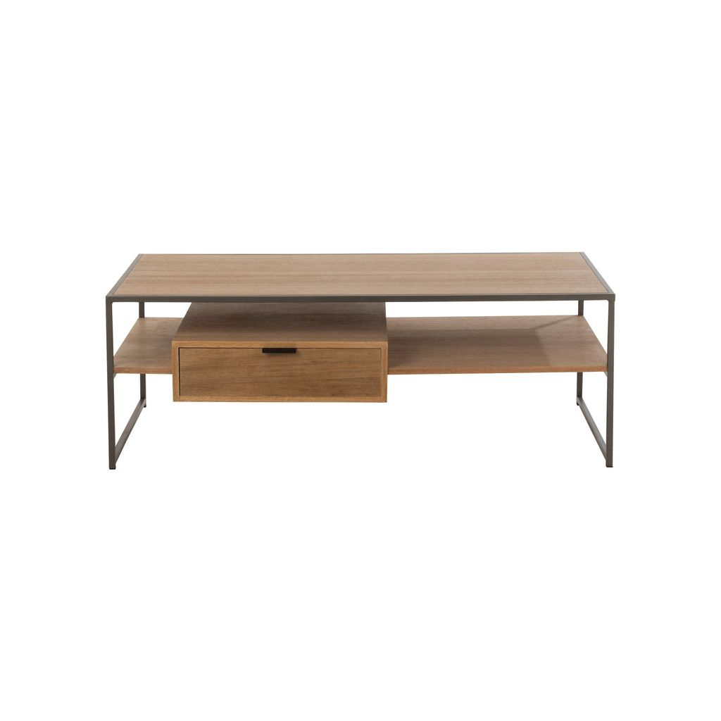 Table TV Naturelle Bois Métal - Designix