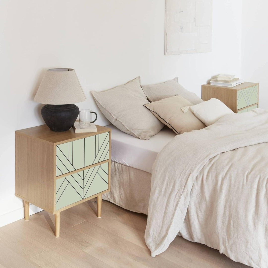 Tables Chevet Bois Vert | Atlas - Designix Table de Nuit