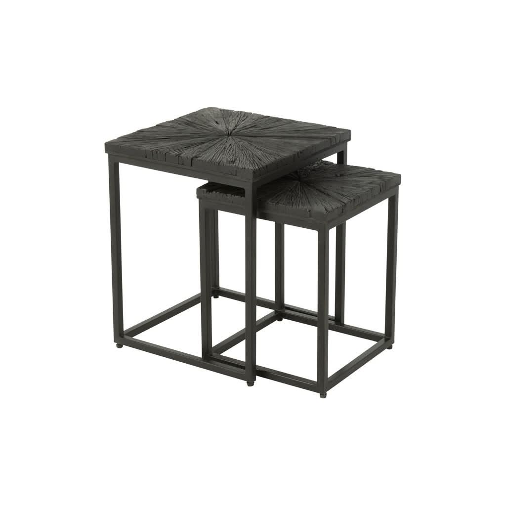 Tables D'Appoint Bois Fer Noir - Designix