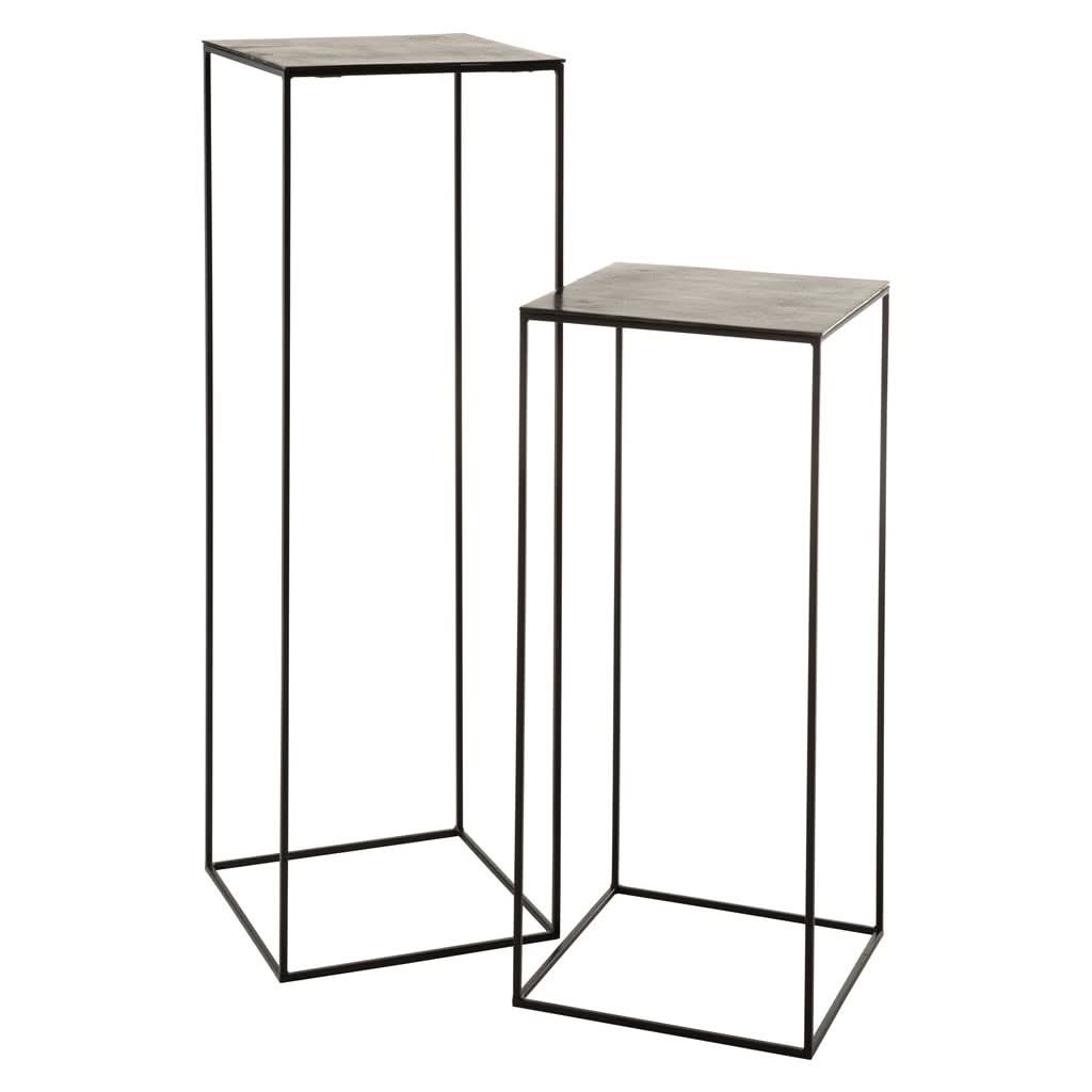 Tables D'Appoint Hautes Carrées - Designix
