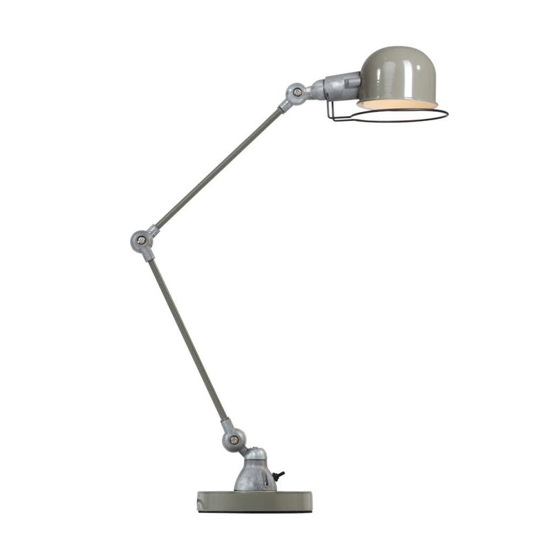 Lampe table métal vert