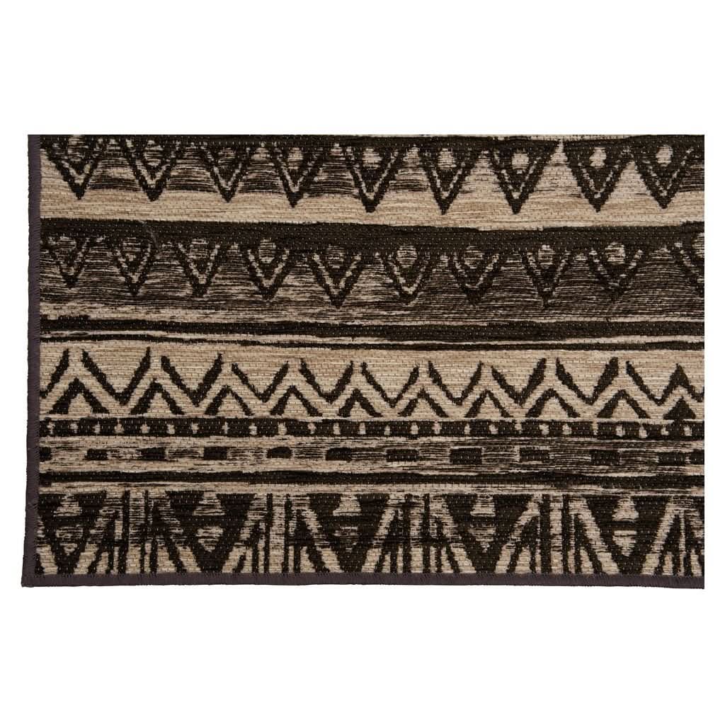 Tapis Ethnique Acrylique Marron Grand - Designix