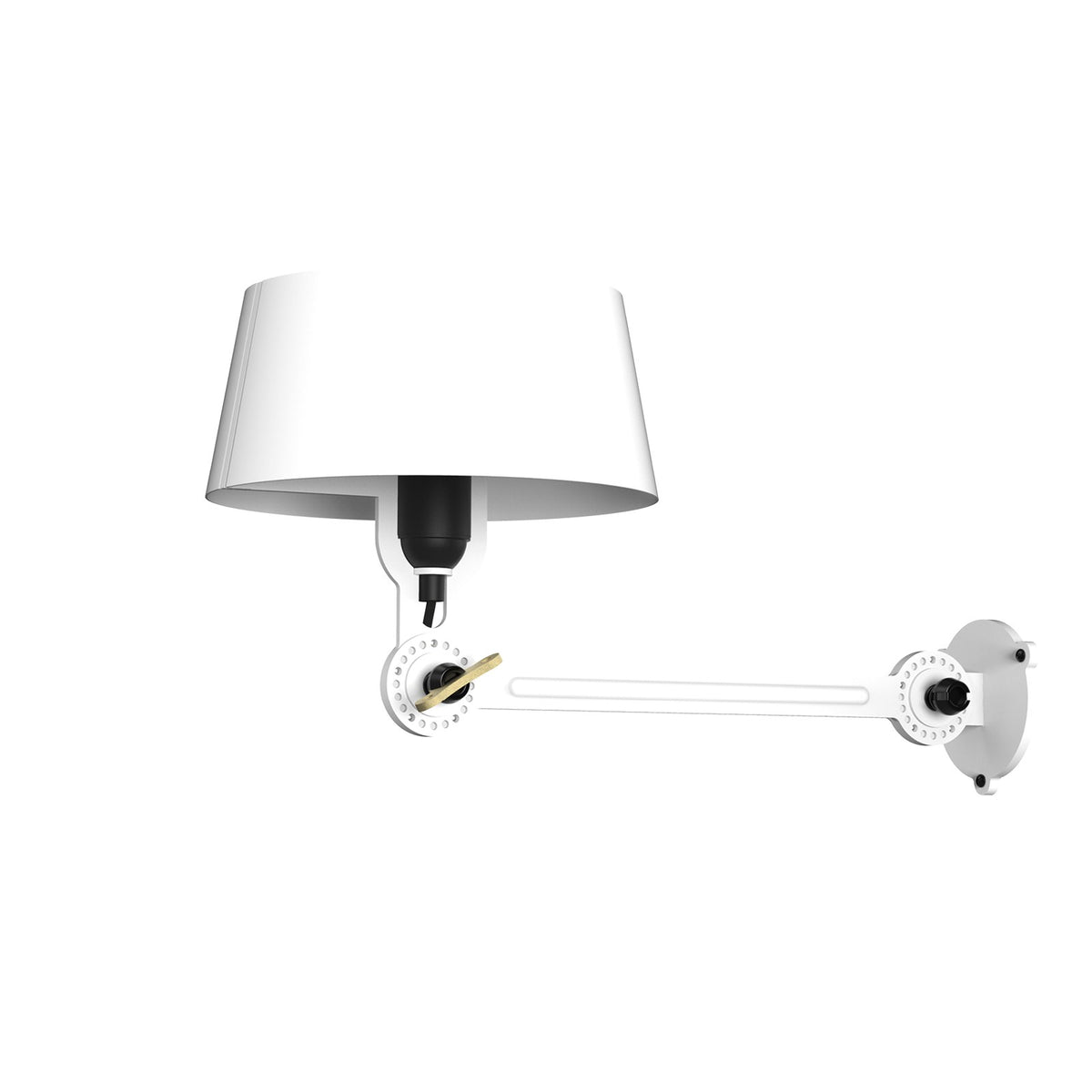 Applique murale Bolt Underfit Blanc pur Avec câble