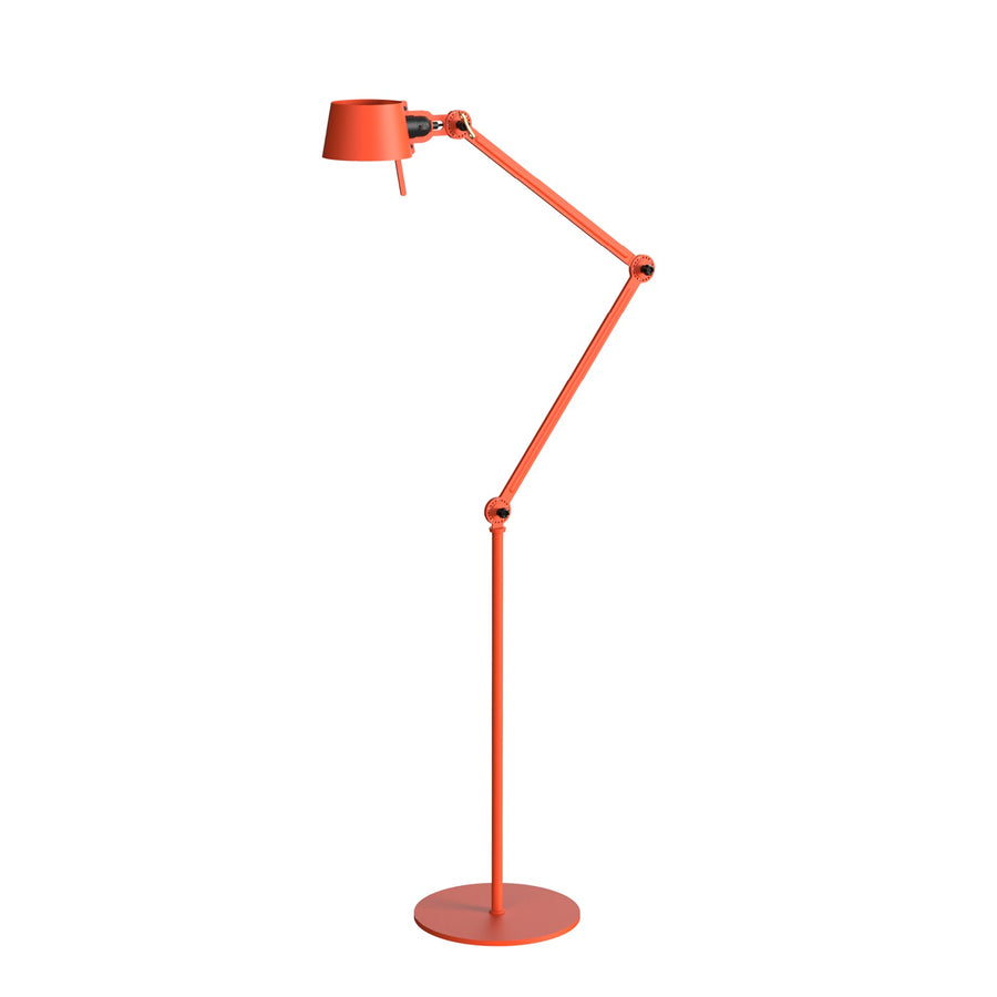 Lampadaire Bolt 2 bras Sidefit Orange vif