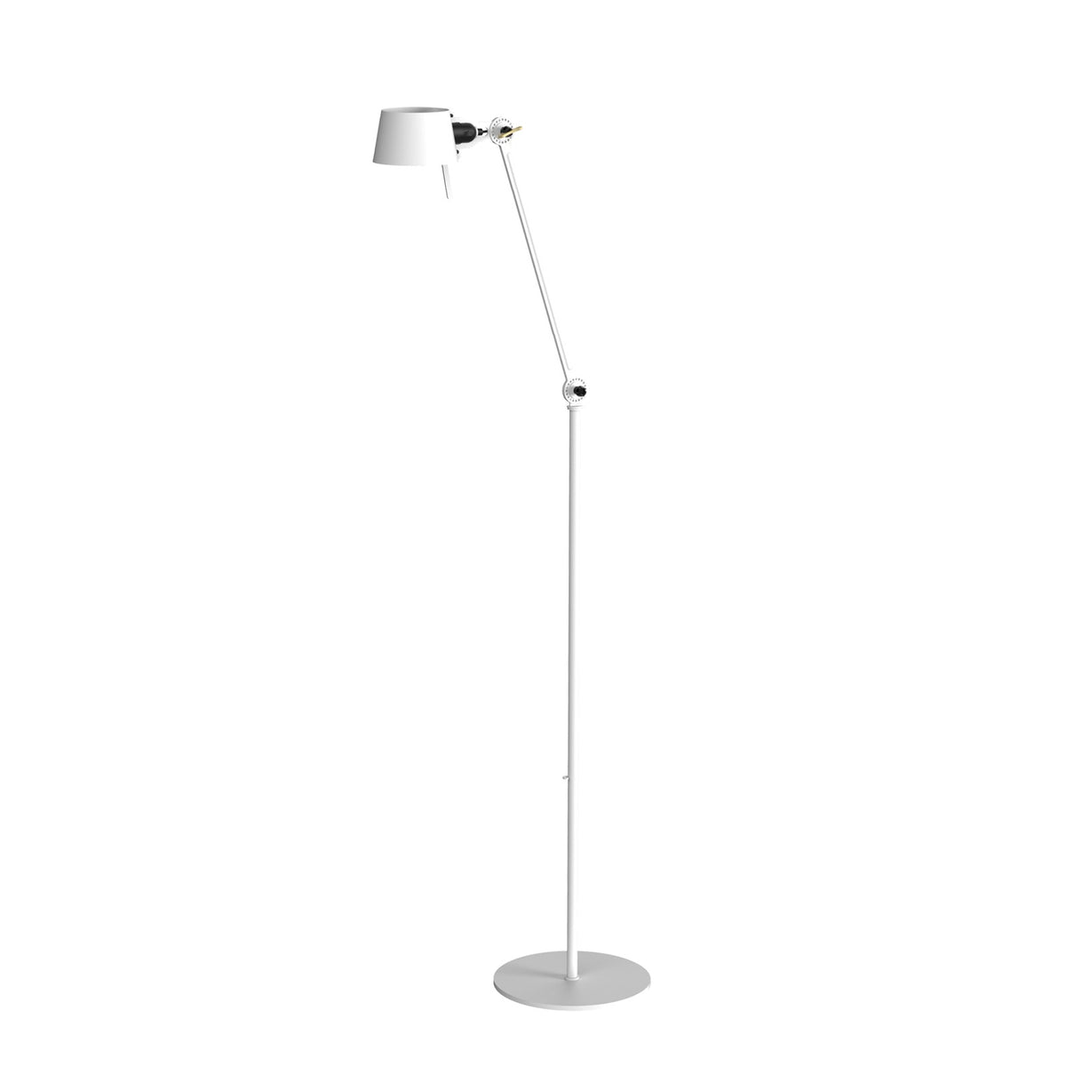 Lampadaire Bolt Long 1 bras Sidefit Blanc pur