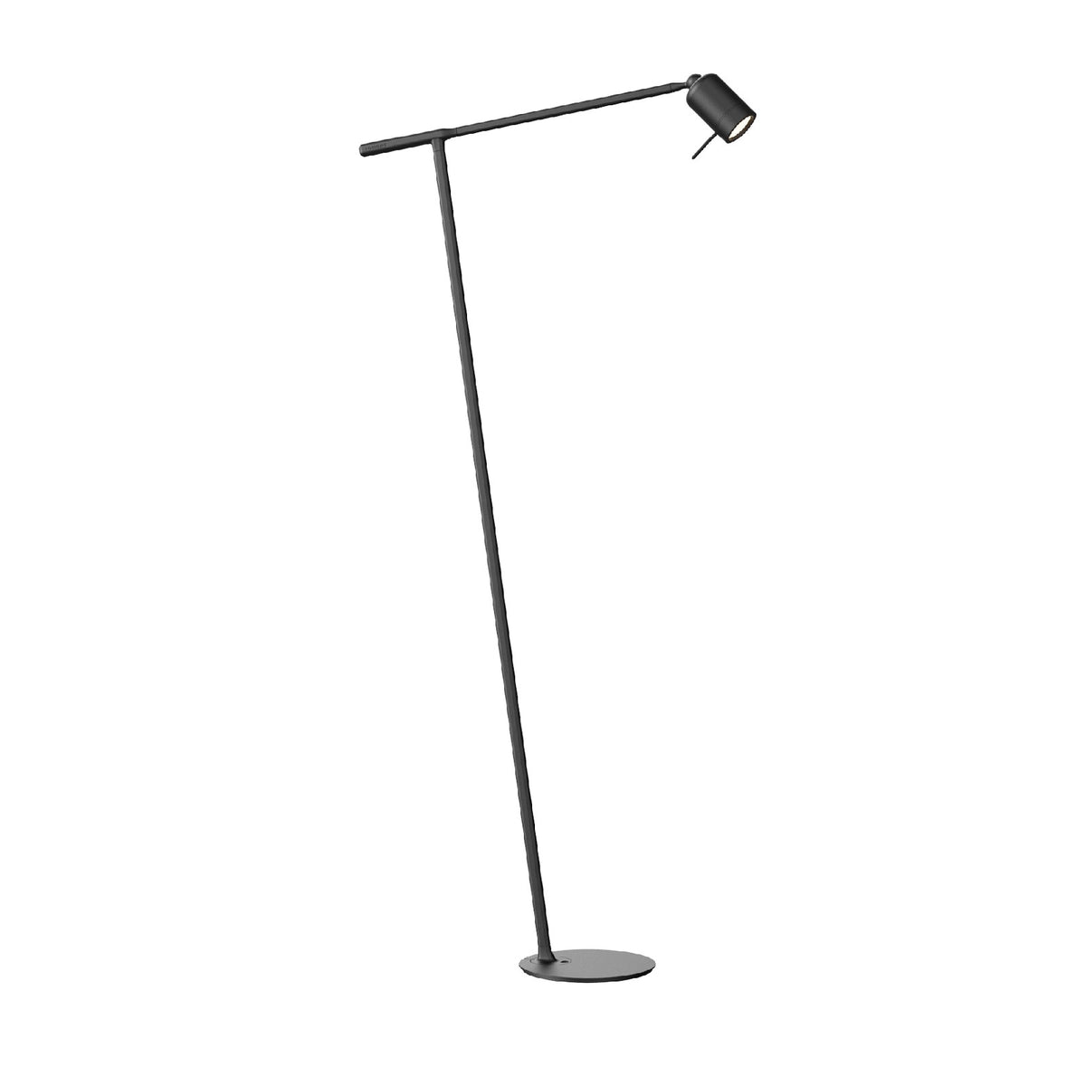 Lampadaire nomade LED One+ Noir fumé