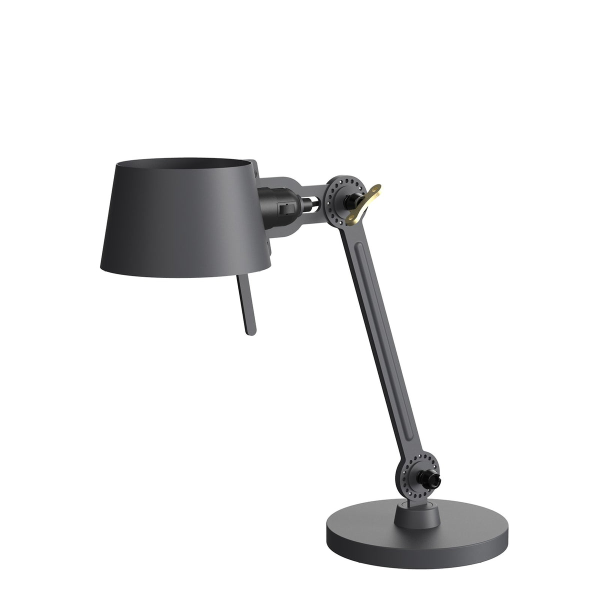 Lampe de bureau Bolt Small 1 bras sur pied Gris nuit