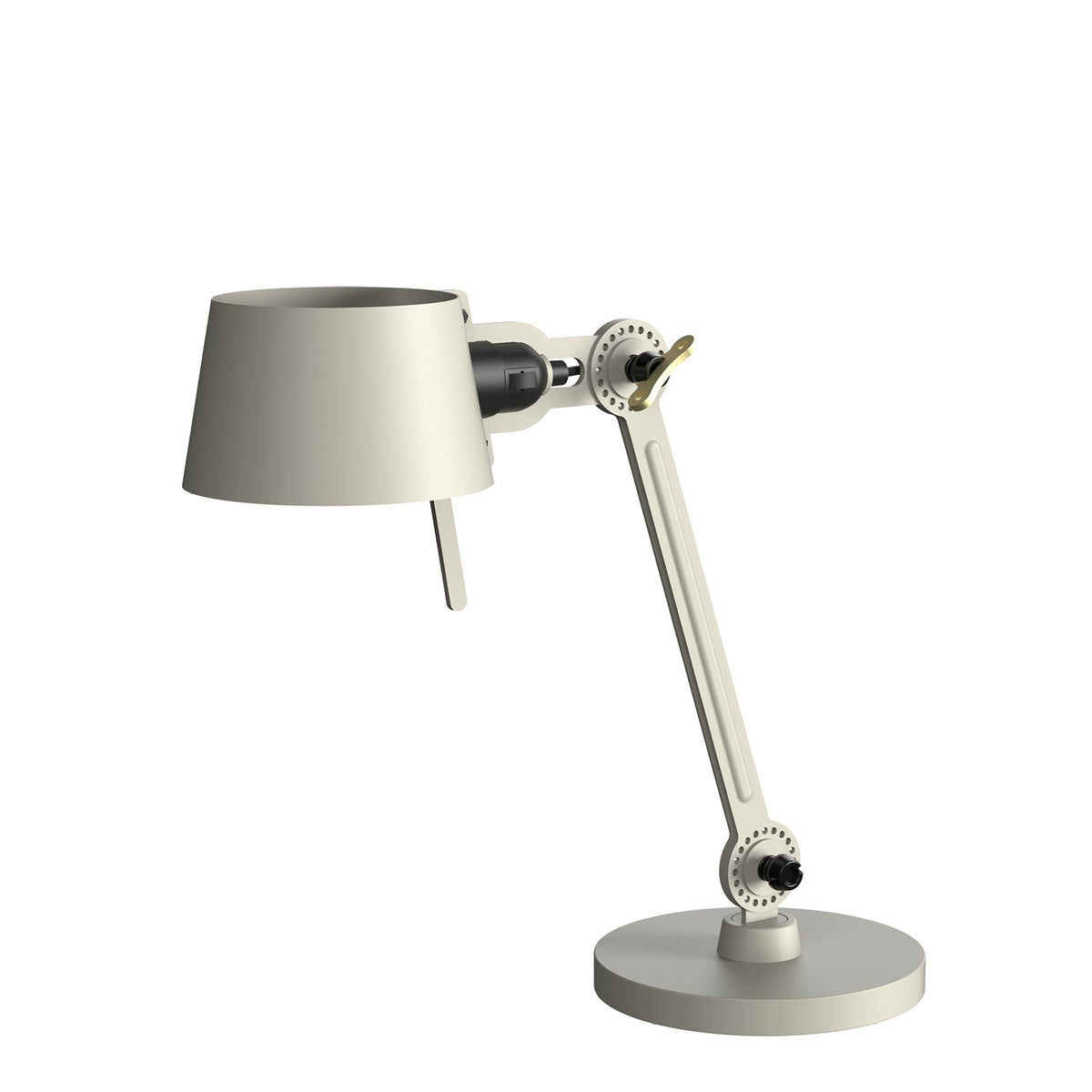 Lampe de bureau Bolt Small 1 bras sur pied Gris cendré