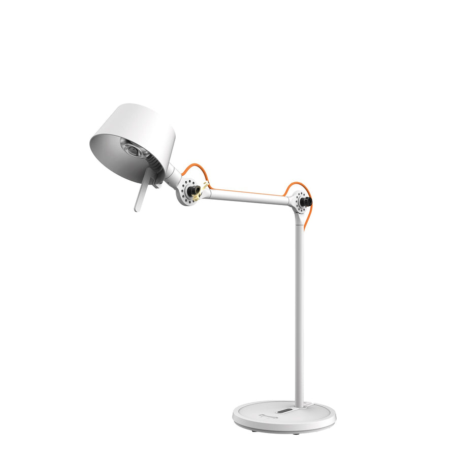 Lampe de bureau LED Bolt10 Blanc brume Orange