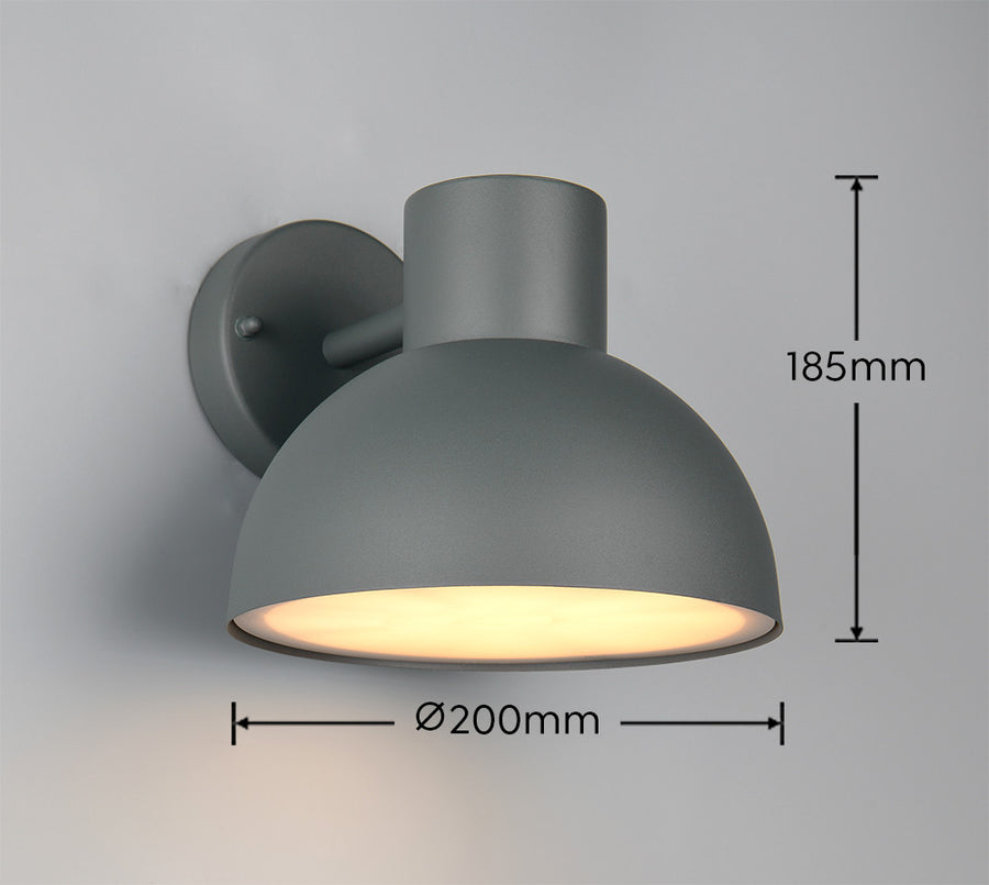 Applique extérieure Elbe anthracite