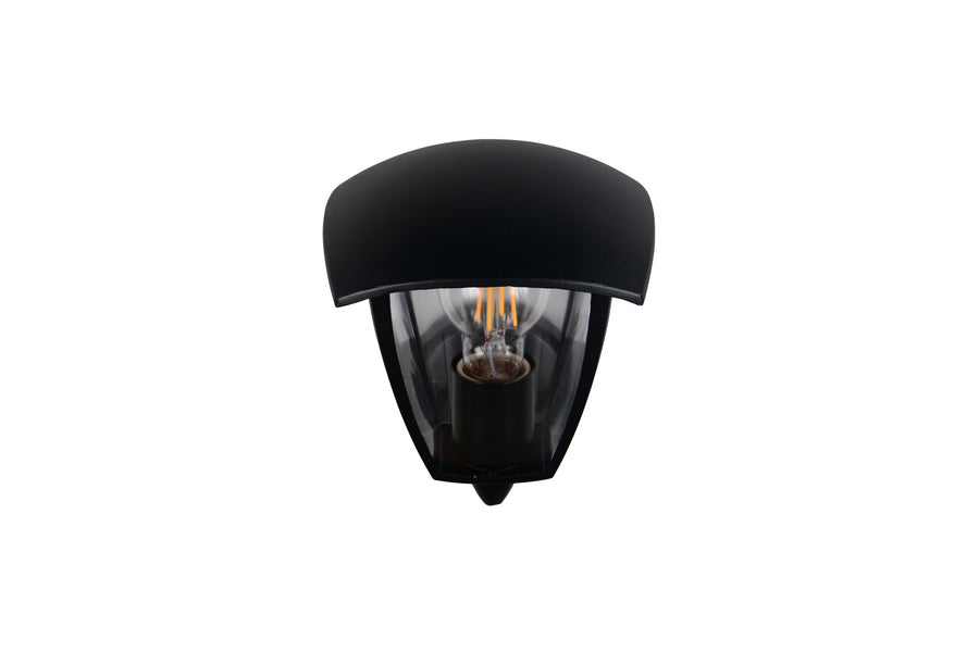 Applique extérieure Venta noire mat, H 24 cm (263260232)