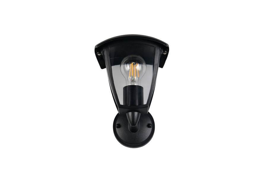 Applique extérieure Venta noire mat, H 24 cm (263260232)