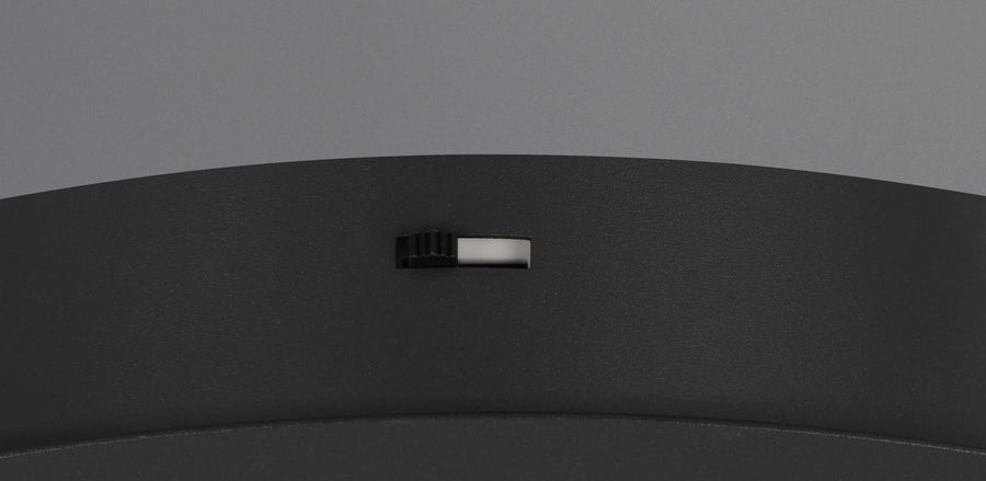 Suspension Baxter noire mat