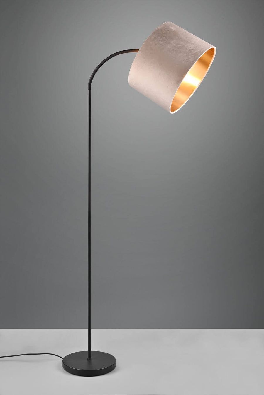 Lampadaire Julieta beige, tissu