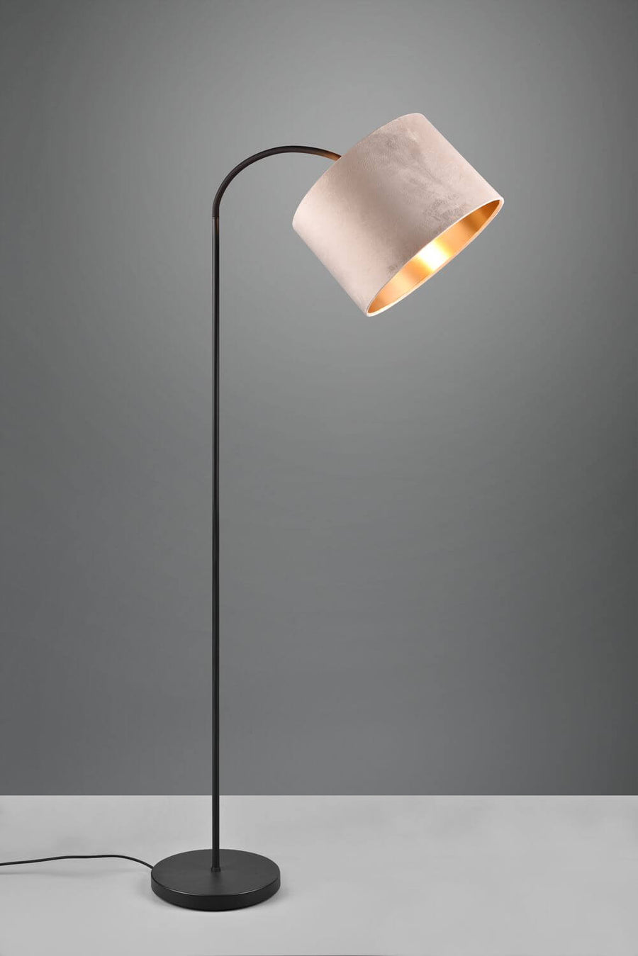 Lampadaire Julieta beige, tissu