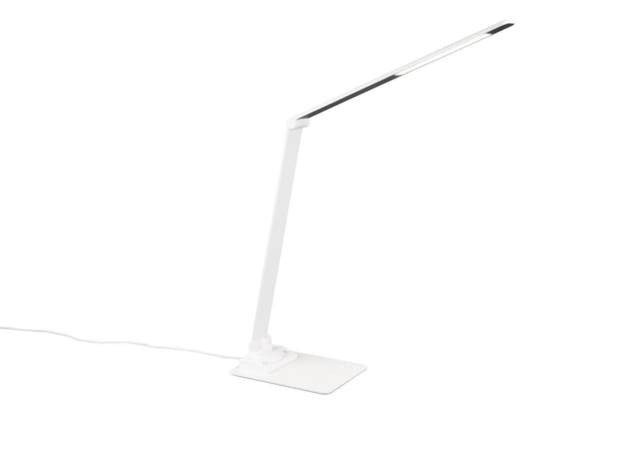 Lampe à poser Travis blanche mat