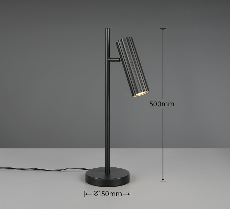 Schéma de dimensions indiquant une hauteur de 500 mm et une base de 150 mm