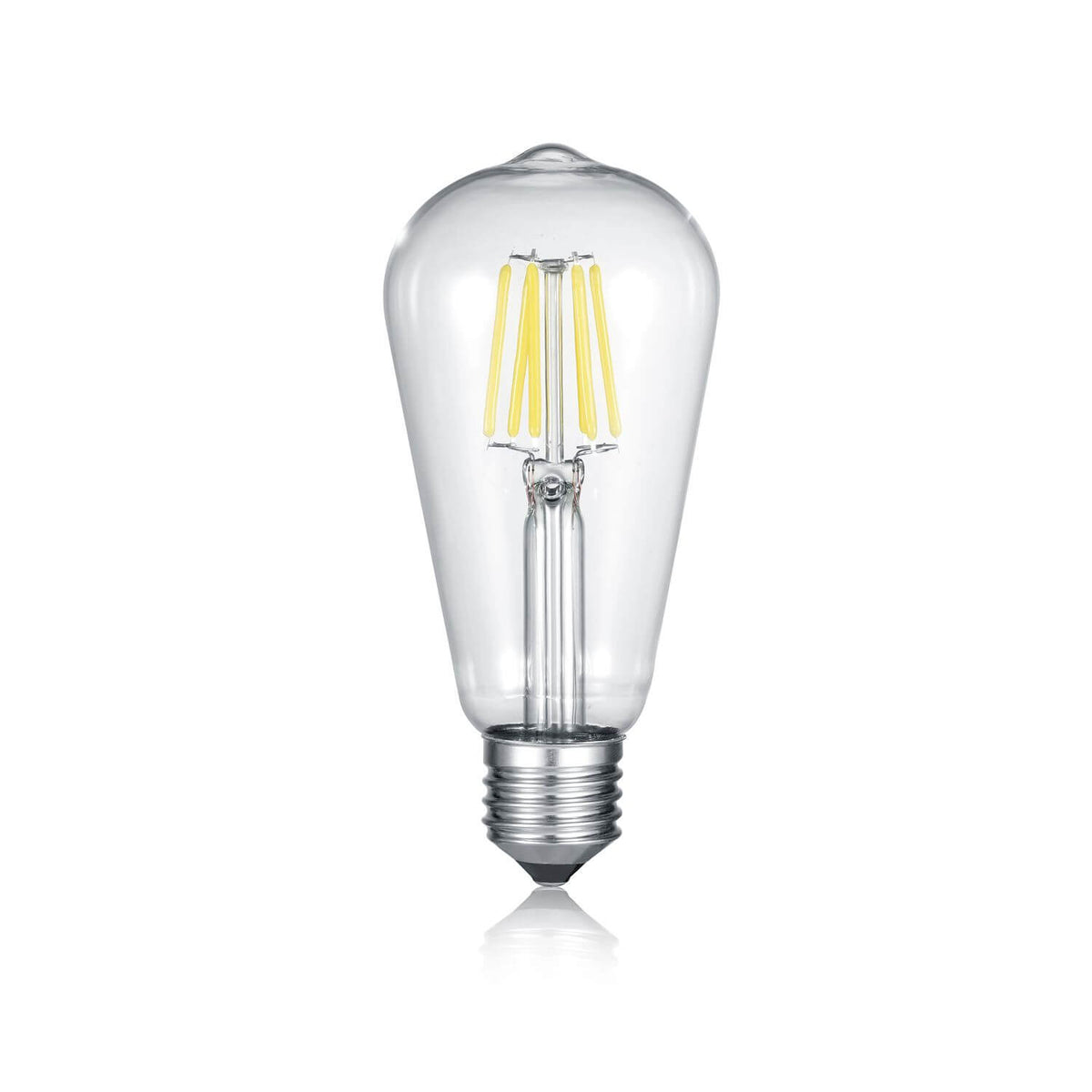 Ampoule LED E27 standard transparente, 7 W | Trio