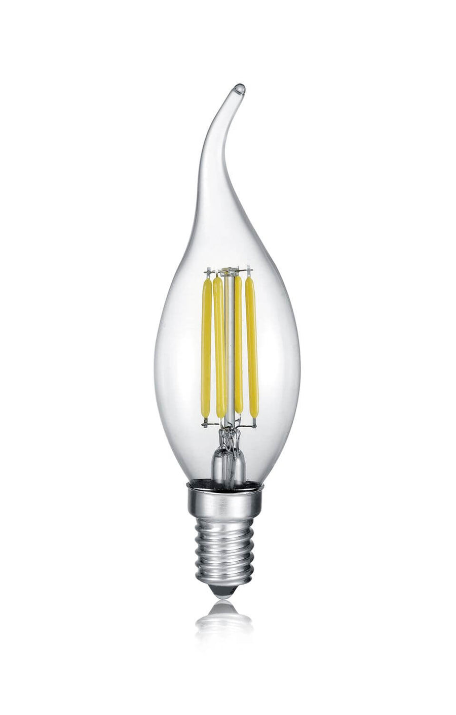 Ampoule LED E14 flamme transparente, 4 W | Trio (990-4470)
