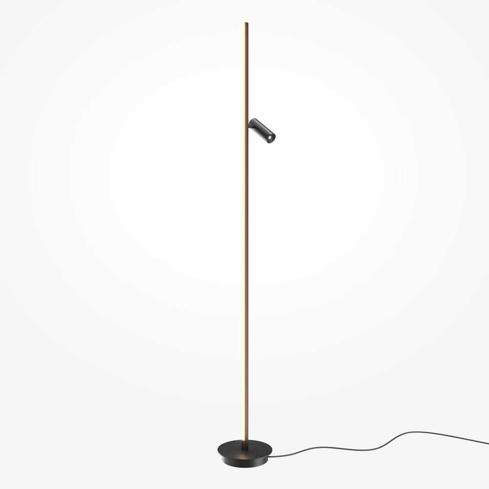 Thin Lampadaire noir