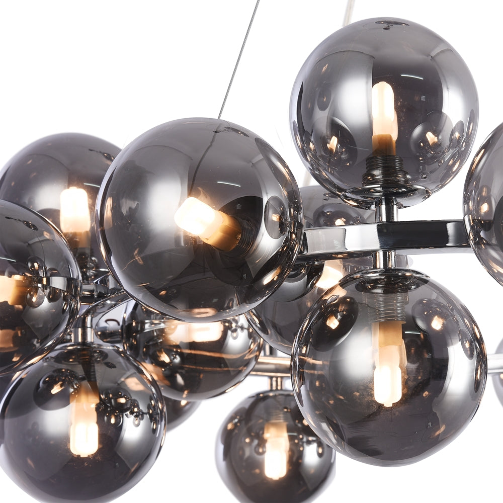 Dallas Suspension luminaire argenté