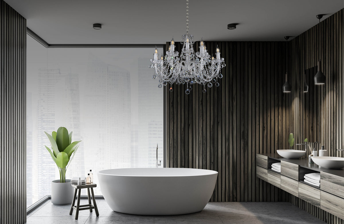 Lustre en cristal de Boheme 407PB