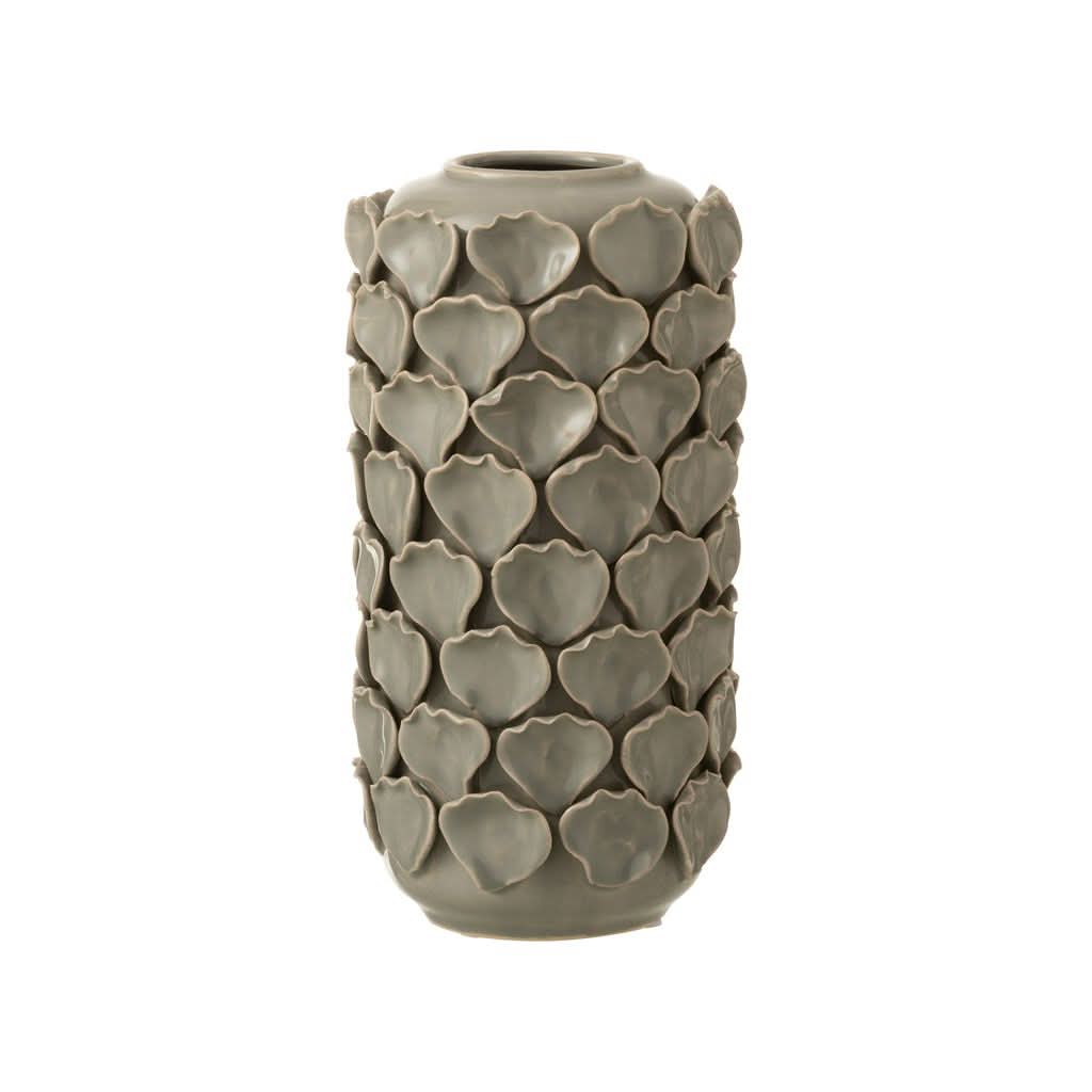 Vase Céramique Petit Gris Céline - Designix