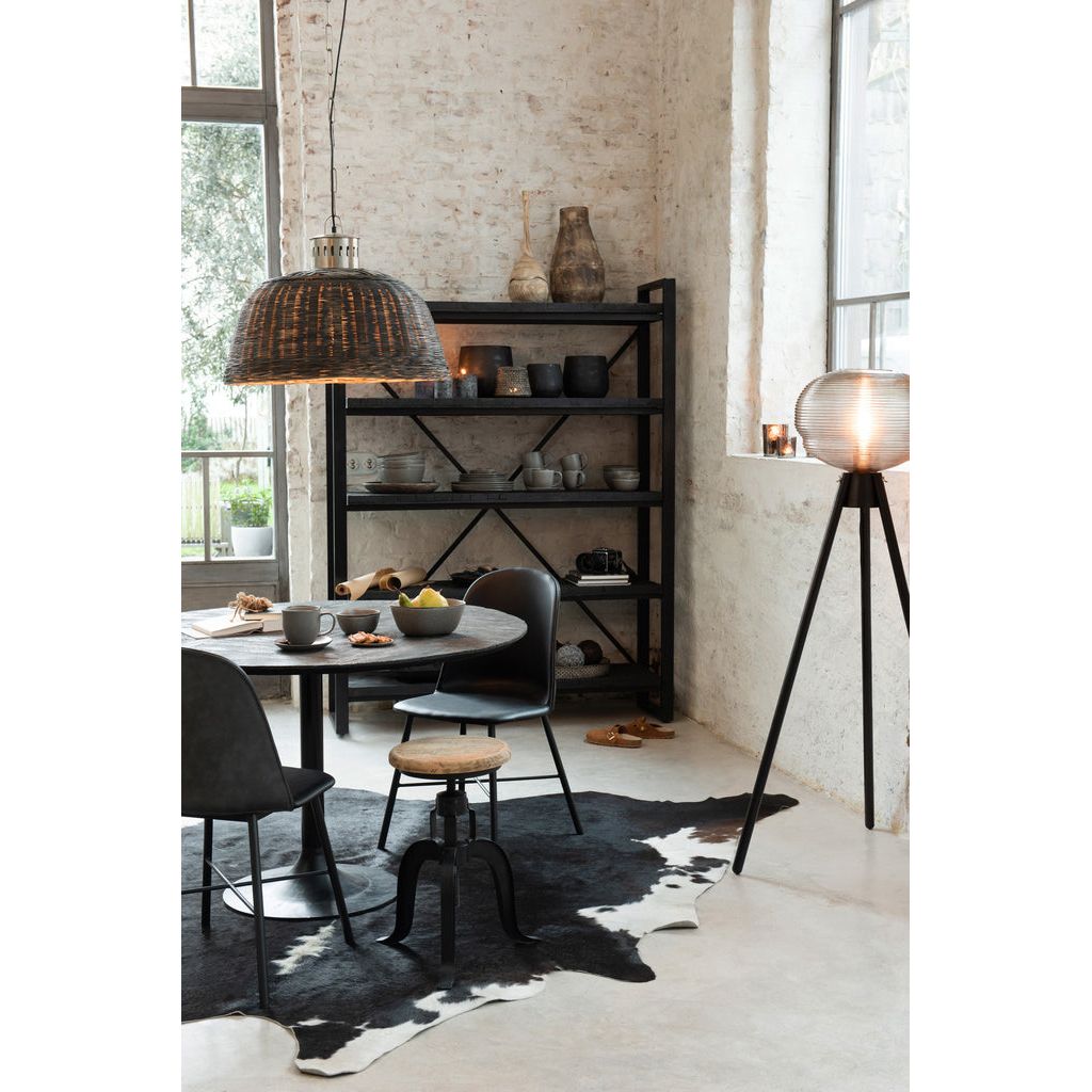Vase Grand Bois Saule Marron - Designix