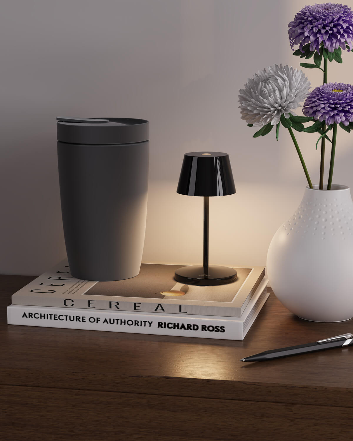 Lampe extérieure Seoul Nano noire