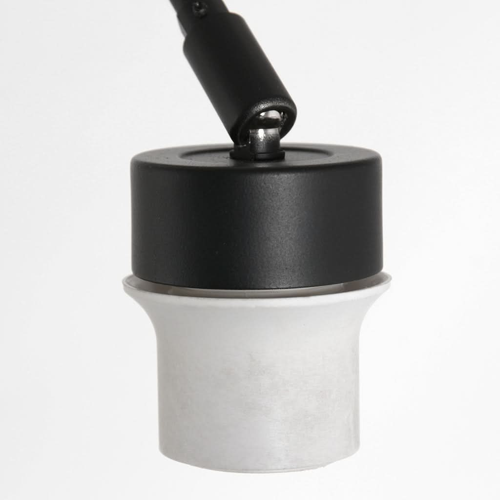 Lampe sur pied Prestige Chic 7395ZW+K1068RS Noir-Gris Lin | Designix - - https://designix.fr